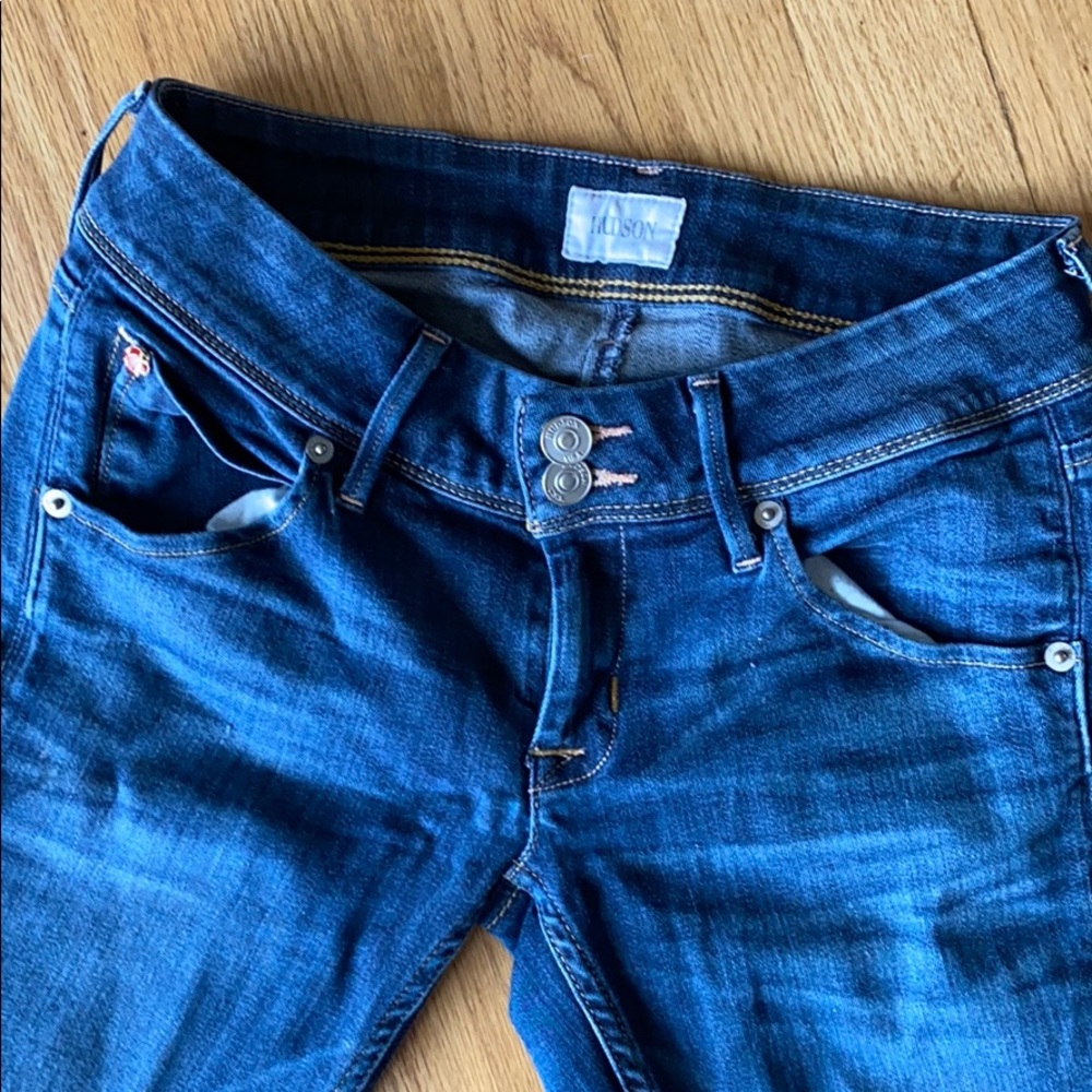 Hudson Collin Flap Skinny jeans New size 24